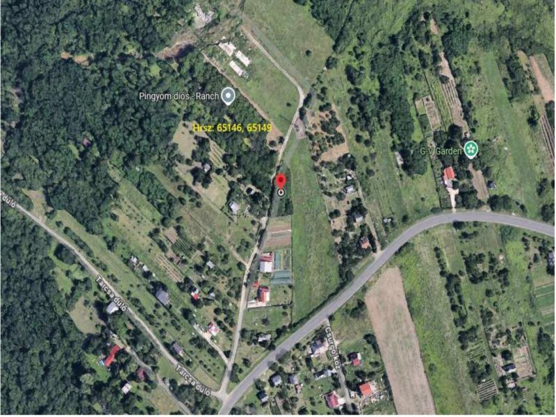 Pingyom, Palántok dűlőút